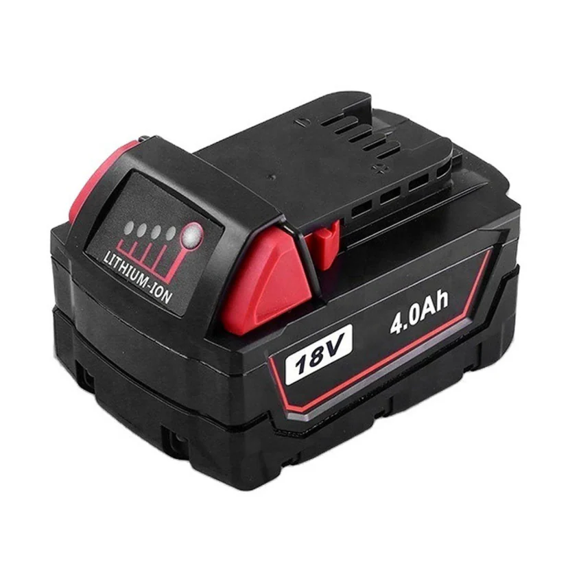 Сумісний акумулятор шуруповерта, електроінструмента Milwaukee M18 B5, XC, HB3 4А·год 18 В C18B 4000 mAh 18V, фото 1