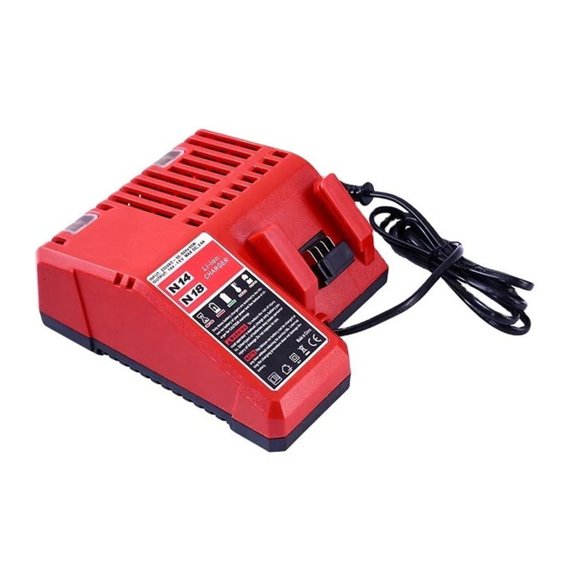 Турбо зарядний пристрій Milwaukee M18, N18 FC 14.4V-18V В, 40000 mAh швидкий заряджання, фото 1