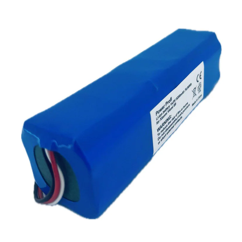 Сумісний акумулятор (батарея) для робота пилососу Xiaomi Viomi S9 14.8V 5200 mAh від Power-Profi, фото 1
