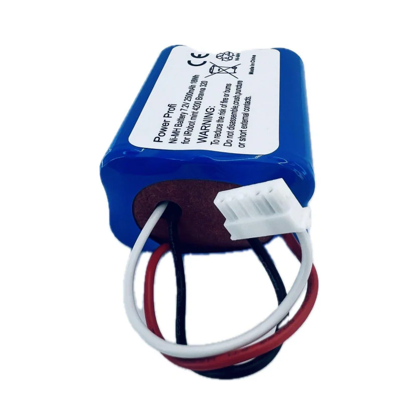 Сумісний акумулятор для iRobot Braava 380, 380T, 390T та Mint 5200, 7.2V 2500mAh, фото 1
