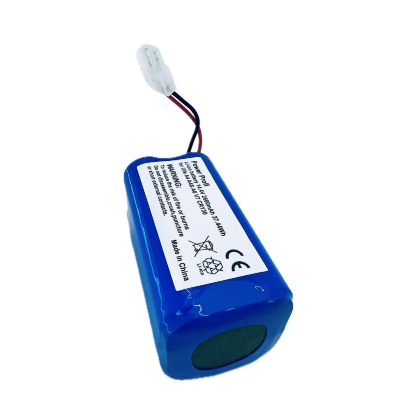Сумісний акумулятор 14.4V 2600mAh для iLife A4 A4s A6 A9 V7 V7s X620 Y8H4, 2-pin, фото 1